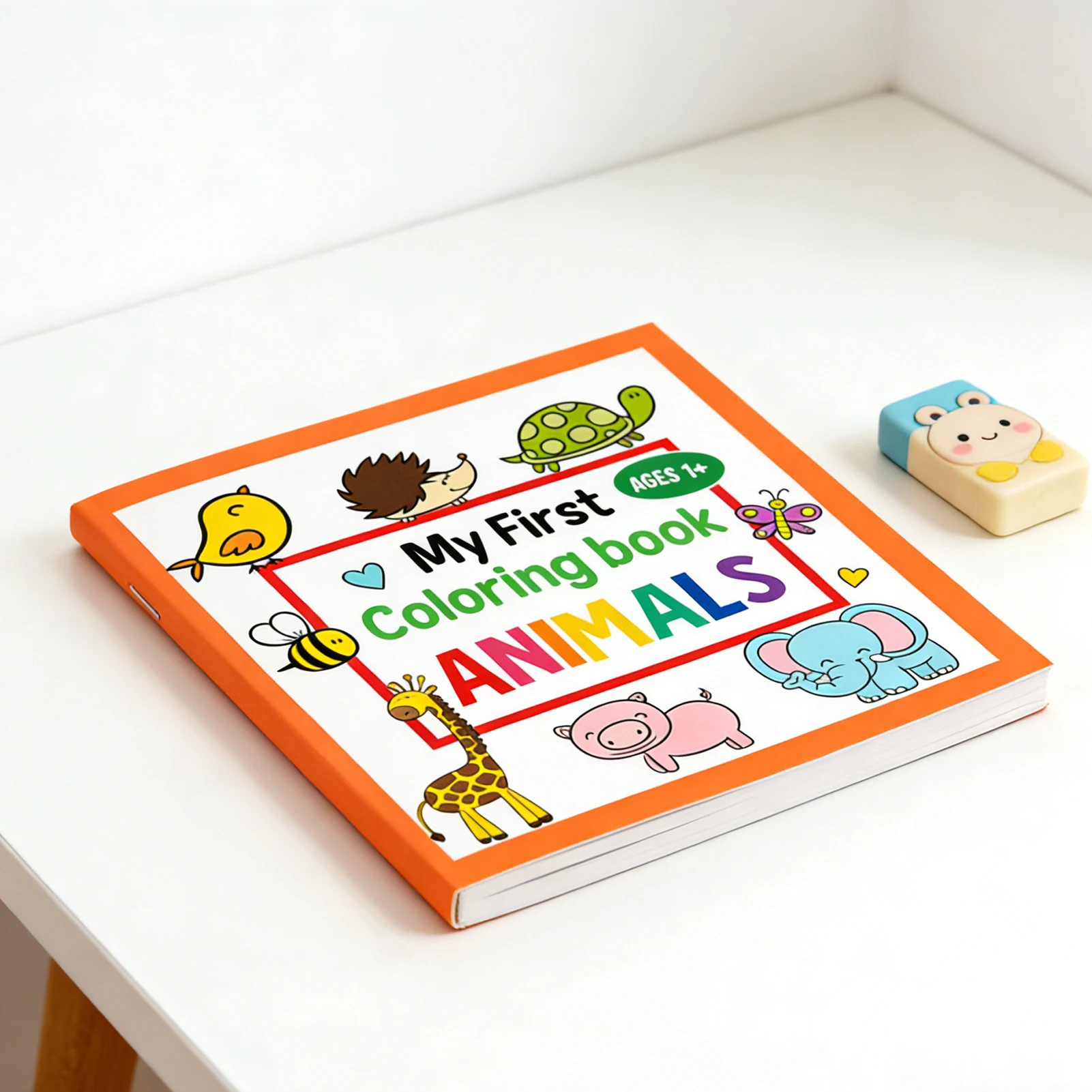 Children Coloring Books 30 Pages Cartoon Animal Drawings For Kids Art Coloring Activity