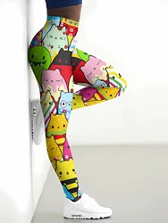 MSIEESO Fashion Animals Leggings Funny Cute Animal 3D Printed Yoga Pants Casual Jogging Fitness Sports Clothing Dropshipping