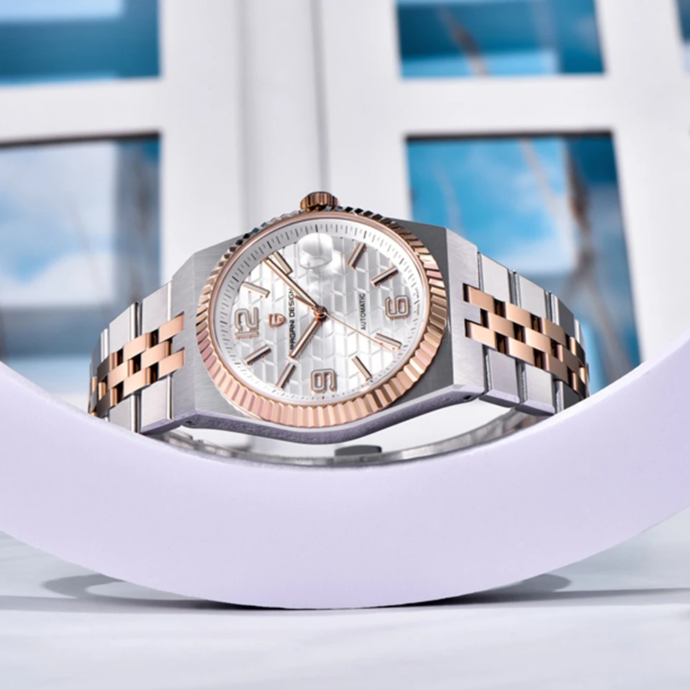 PAGANI DESIGN 2025 мужские часы, роскошные автоматические часы для мужчин, светящиеся механические спортивные наручные часы, водонепроницаемые часы для мужчин