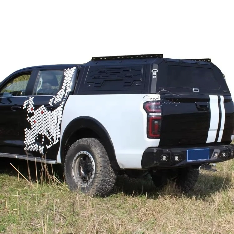 

Benext Custom 4x4 Single Dual Cab Pickup Truck Bed Topper Hardtop Aluminum Ute Canopy for Great Wall Steed 5 Tacoma Tundra