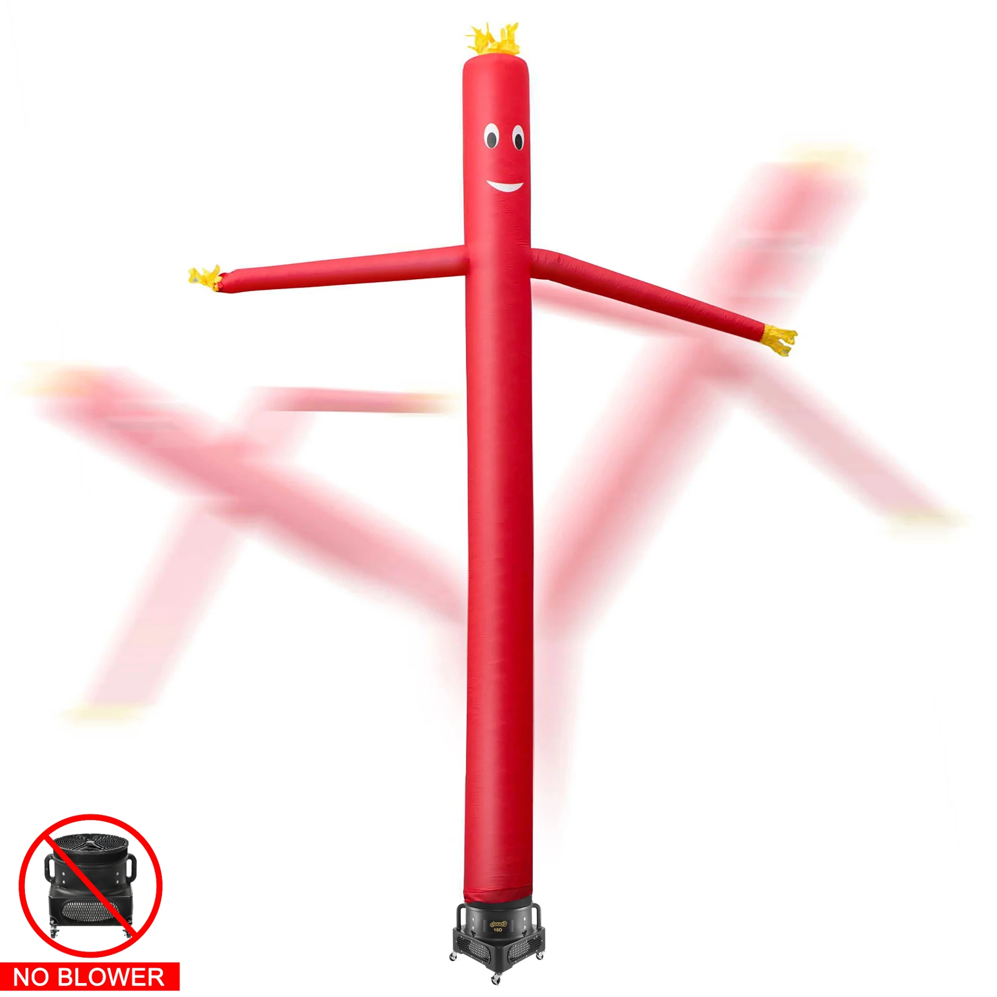 

20ft Inflatable Sky Air Puppet Dancer Waving Tube for Men Store Sign Display Unisex Commercial Grade Durable Material (Blower No