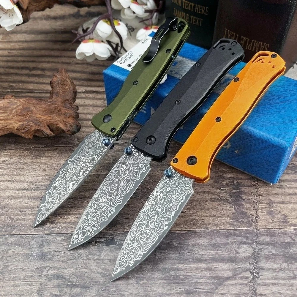 

BM 535BK-07 Portable Folding Knife High Hardness Masteel, Outdoor Camping Survival Adventure Tactics EDC Hunting Knife Gift