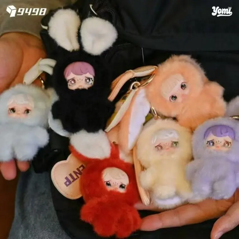 

Original Yomi Mbti 16 Personality Series Mini Blind Box Cute Rabbit Ear Vinyl Doll Keychain Pendant Girls Charm Birthday Gift