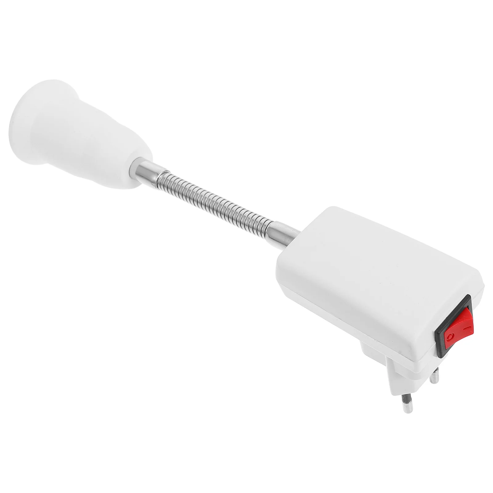 

E27 Socket Converter Lamp Bulb Adapter with Switch Universal Socket Adjustable Light Holder Extender for Home Office Lighting