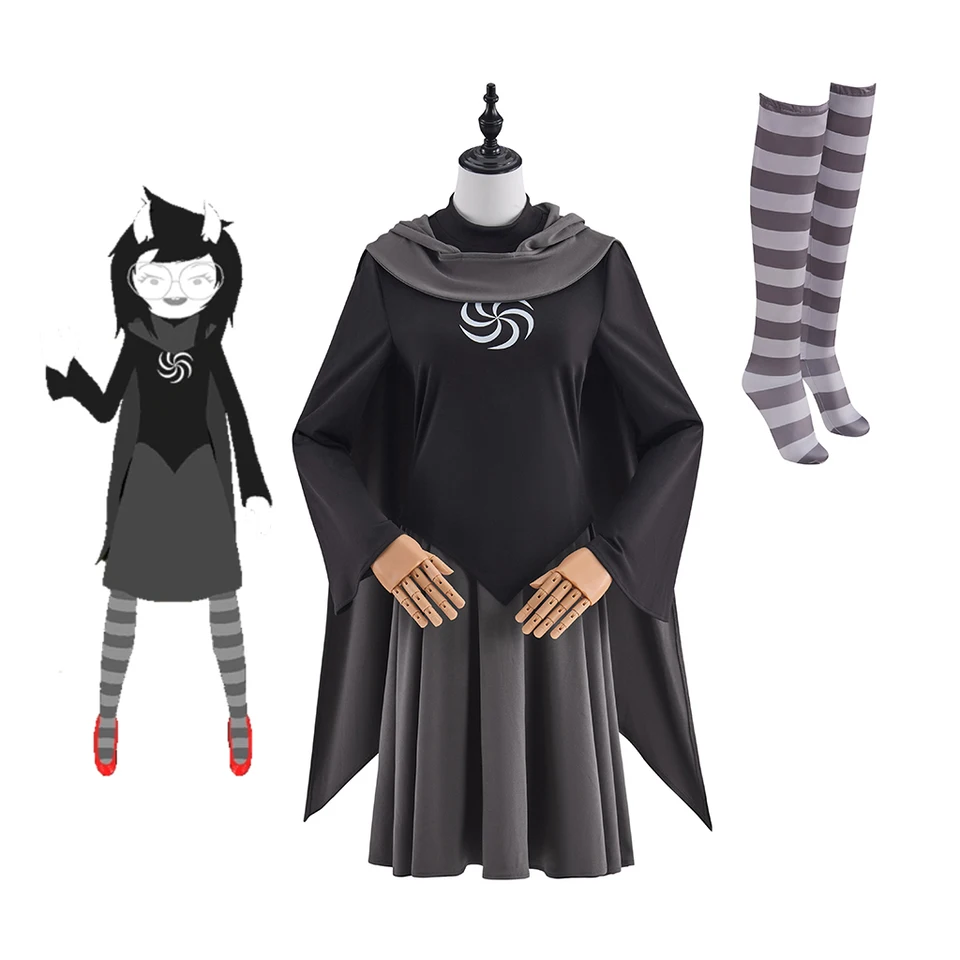 Homestuck Jade Harley Cosplay Costume Jade Harley Anime Game Outfits Top  Skirts Cloak Suit Women Halloween Party Outfits - AliExpress 200000532