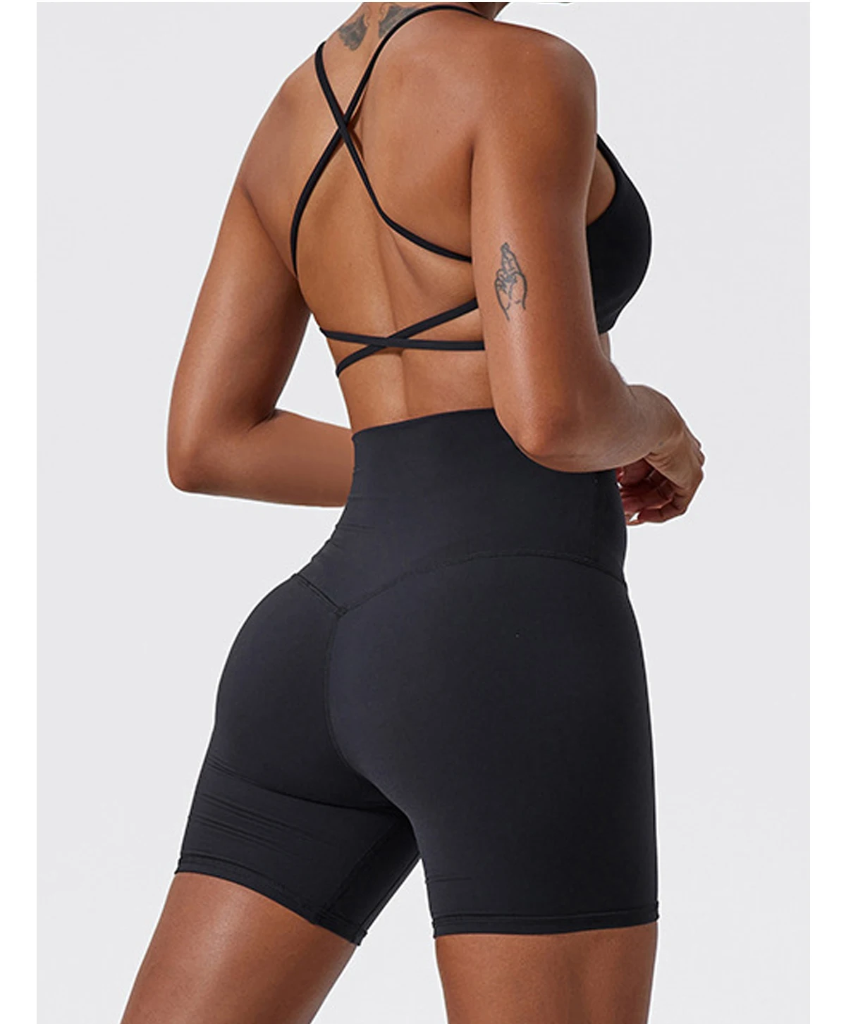 Hearuisavy Sommer Damen Sport-BH Unterwäsche Sportbekleidung Gym-Top Yoga-Kleidung Atmungsaktiv Schnelltrocknend Lauf-Pilates-Fitness-Top – Detail 30