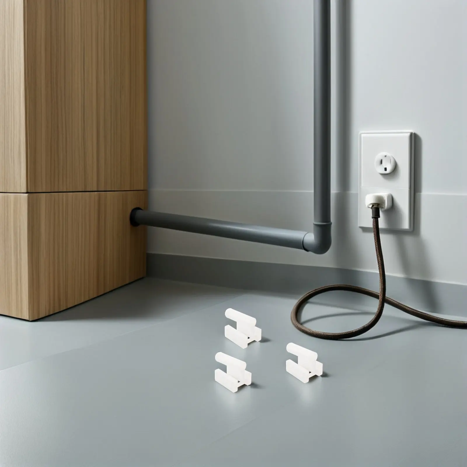 200Pcs Transparent Electrical Socket Covers Dustproof Baby Proofing 3 Prong Plug Safety Protectors Three Prong Plug Cover