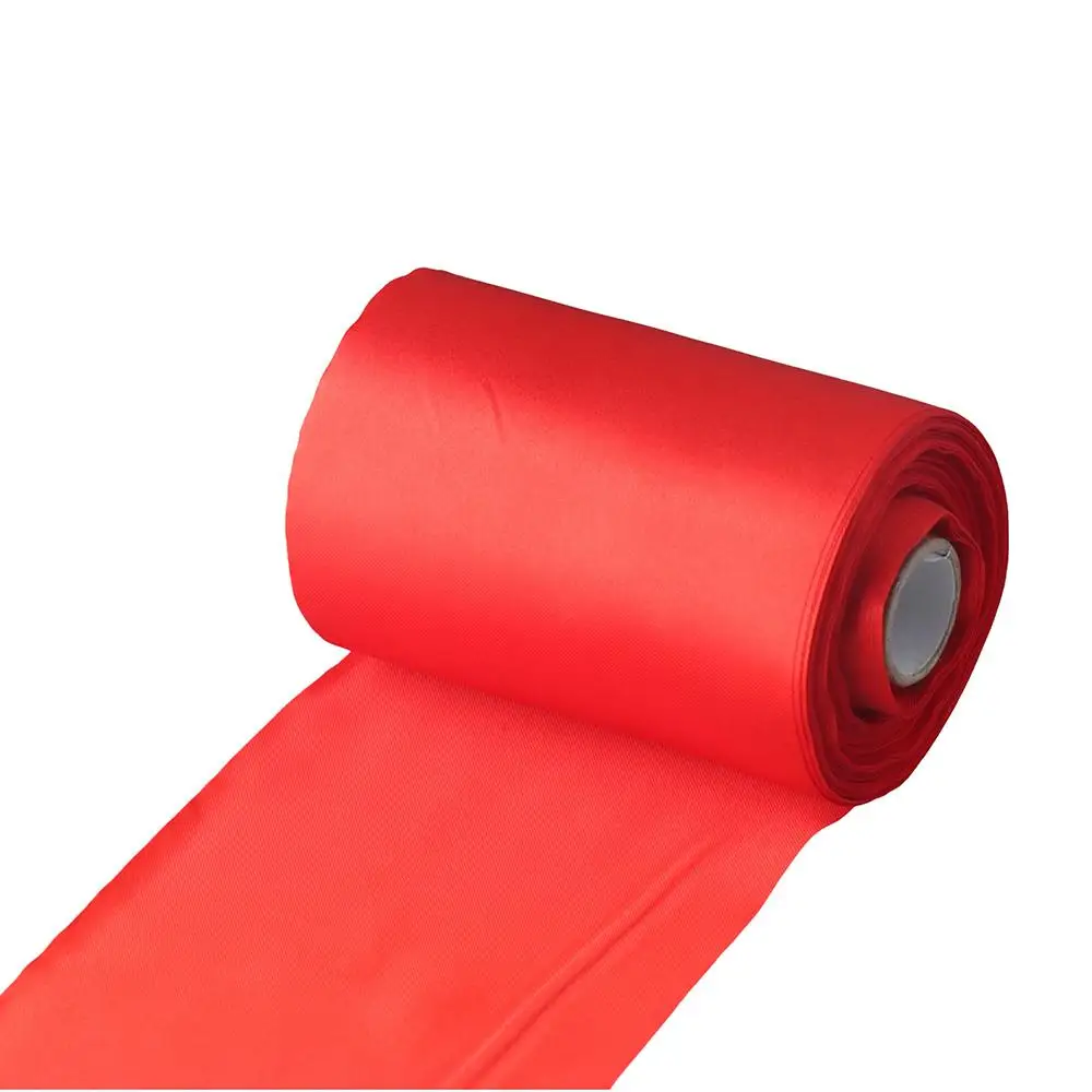 Wide Red Ribbon Pads Silk Band Satin Fabric Satin Ribbon Red Ribbon Red Satin
