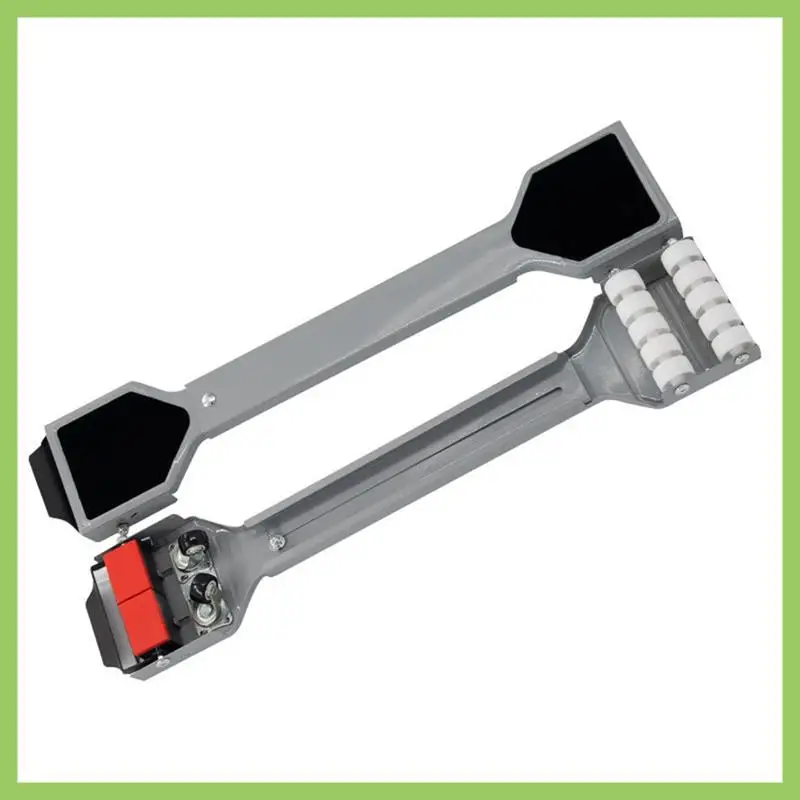 

360 ° Универсальные мобильные ролики, выдвижная мебельная тележка, движущаяся основа для стиральной машины для холодильников, сушильных машин, прочная, серебристая