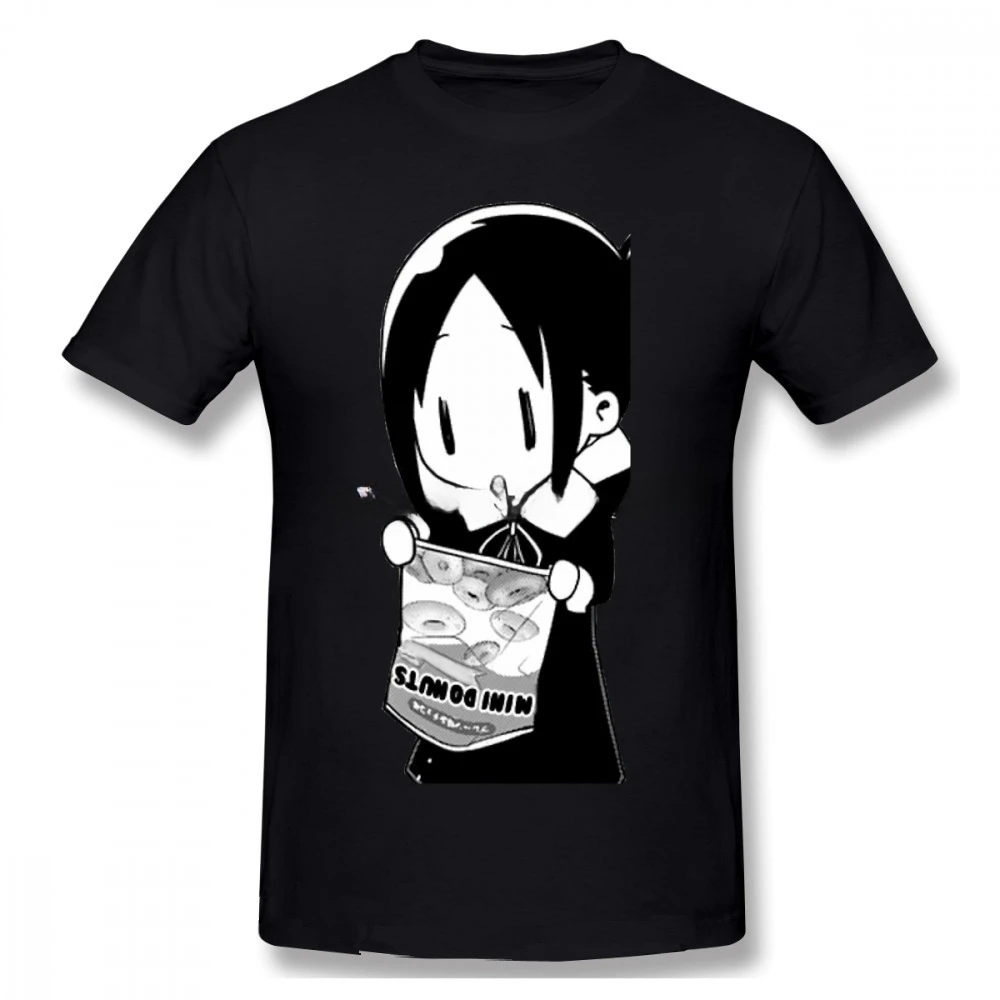 heavyweight Men Comfort Kaguya sama Love Is War Romantic Comedy Anime Series Kaguya Chan Snack Pure Cotton Tees Harajuku TShirt