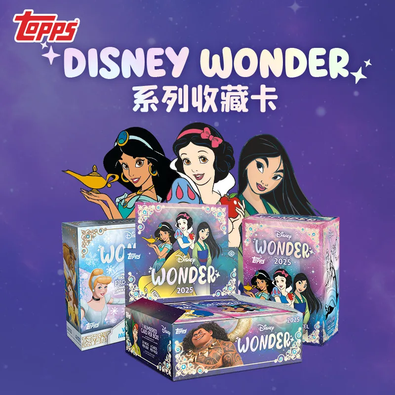 2025 Topps Disney Frozen Card Disney Wonder Value Box Limited Collection Card LOOK FOR NUMBERED PARALLELS Collectible Cards Toy