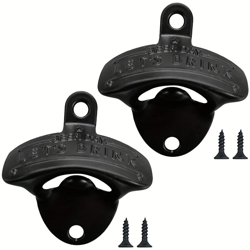 1/2/5/10 шт. винтажная открывалка для бутылок, день пива, ретро открывалка для бутылок, настенная открывалка для паба, барбекю, сделай сам, твердая открывалка для пива, кухонные гаджеты
