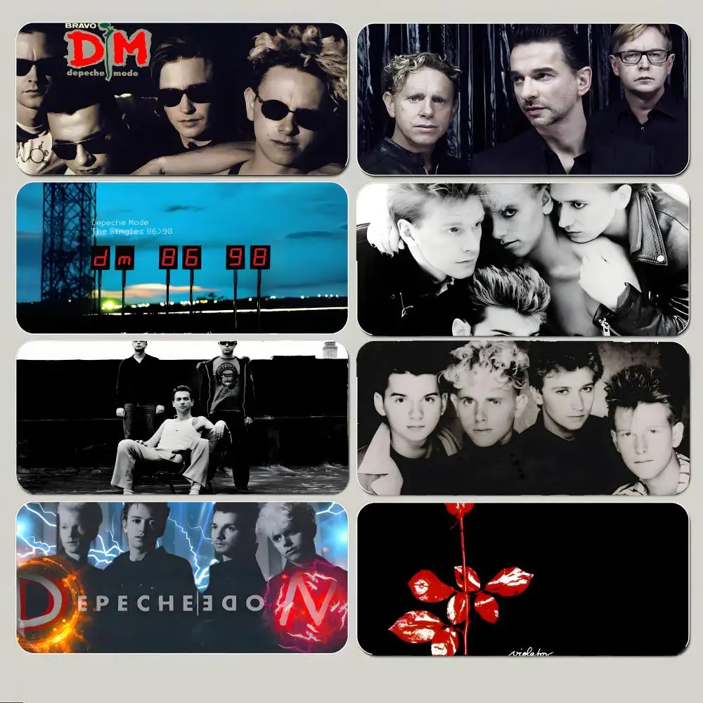 

Classic Depeche Modes Mouse Pad Large Gaming Mousepad with Thick Stitched Edge Non-Slip Desk Mat