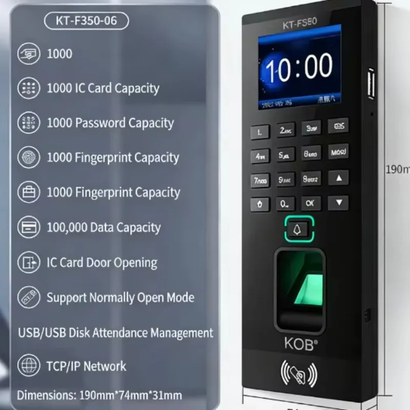 Fingerprint Password Card System Kit