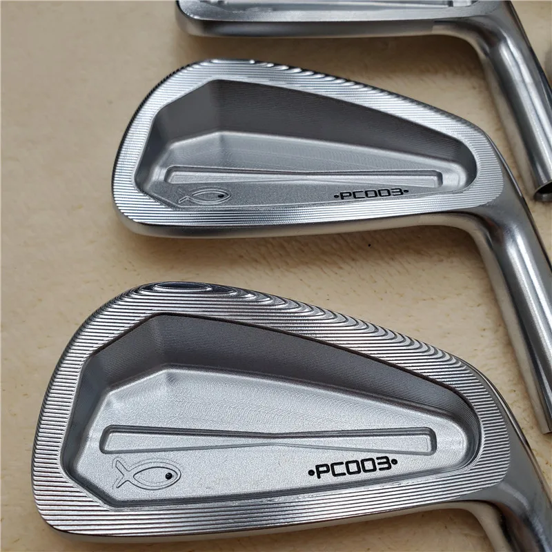 Golf irons PC003 Irons Forged Golf Club Set Silver Heads Iron Set(4,5,6,7,8,9,P)7pcs  Men Expert pro golf iron Set