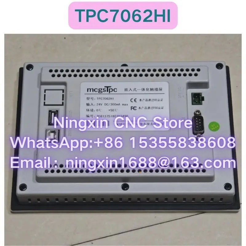 

Second-hand TPC7062HI touch screen Functional test OK Fast delivery