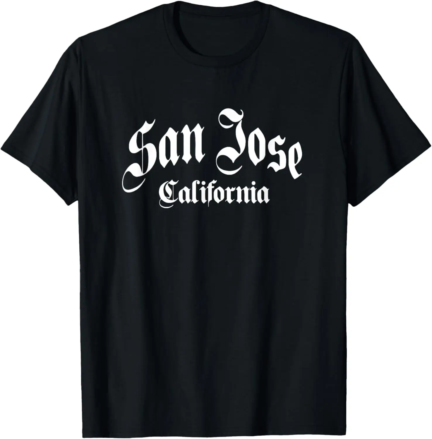 San José - California - Diseño de la vieja escuela - Camiseta clásica