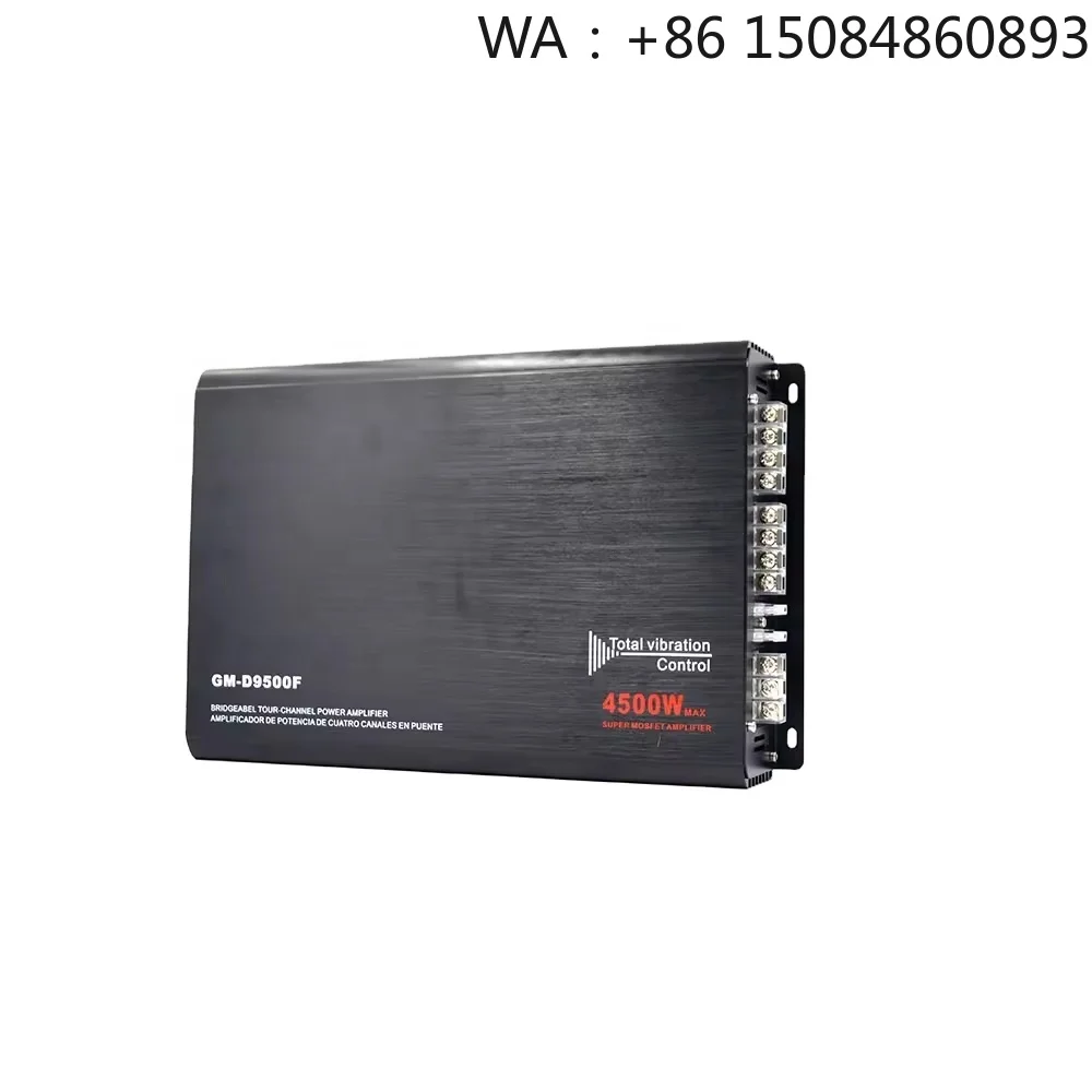 Car modification DIY car enthusiast fever4 Channel High Power Car Audio Unit Professional Class AB Sound Digital for Auto System