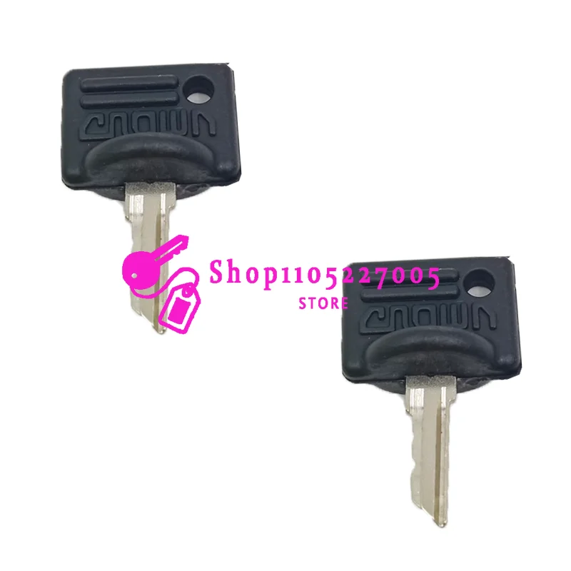 1/2/5/10/20PCS Ignition Keys Compatible with Forklift Walkie Talkie Models PE3000 PE4000 PE4500 WP3000 - 107151-001 089216-001