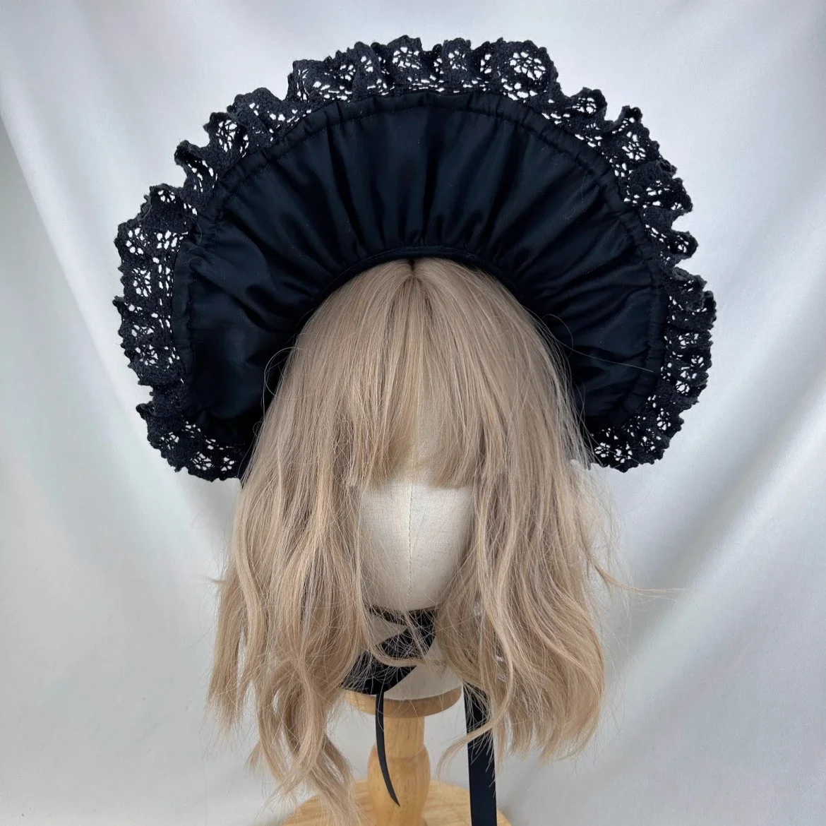 

Головной убор Lolita Ponet Lolita Black Bnt Hat Повязка на голову Оригинальные шапки ручной работы