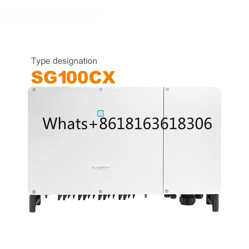 Sungrow IP66 Protection 50Hz/60Hz Three Phase On Grid 100KW Technology Wholesale Price Solar Power Inverter