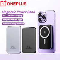 OnePlus 50000mAh Thin Magnetic PowerBank PD22.5W Fast Charging Wireless Portable External Battery for Magsafe For iPhone Android