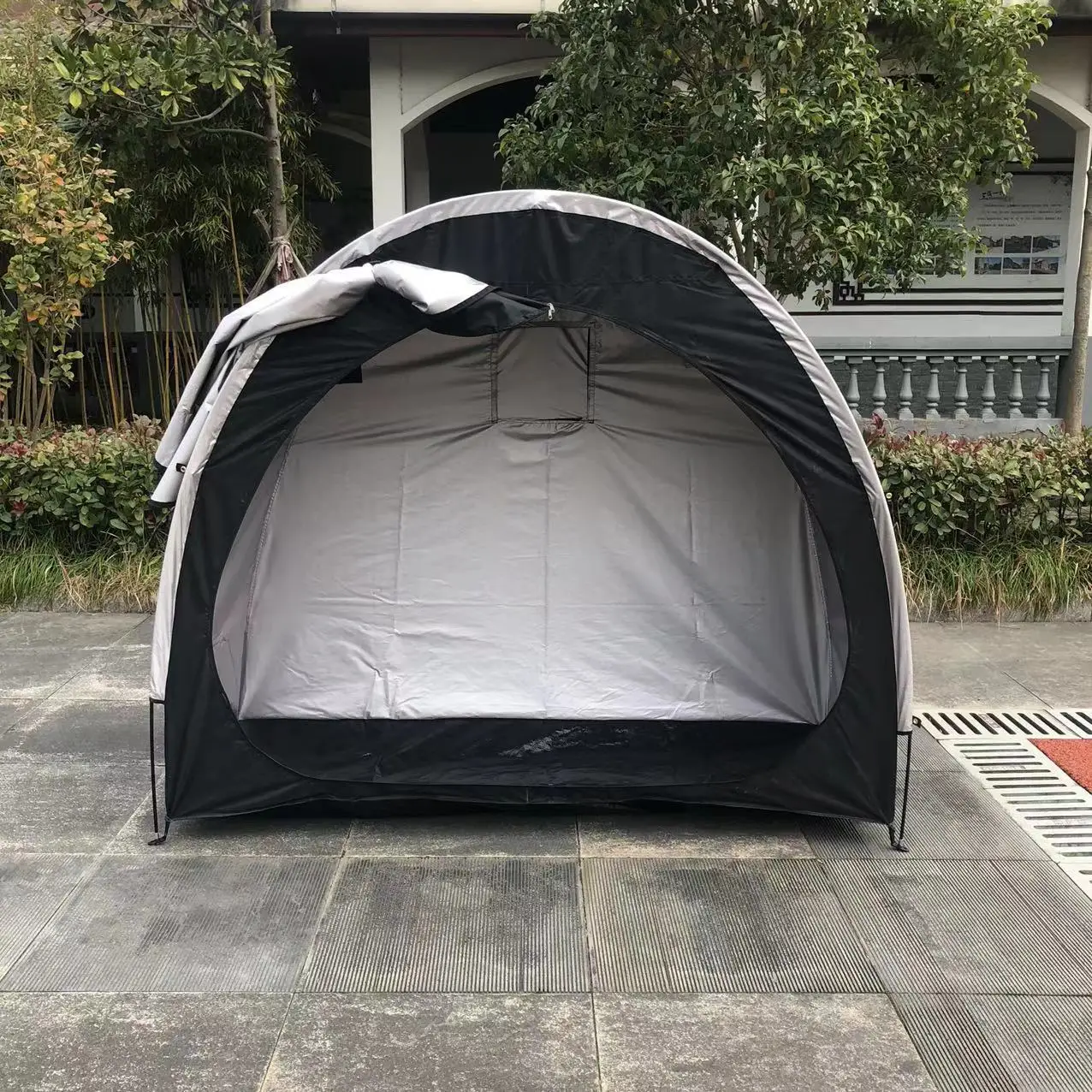 

Outdoor Single Person Bicycle Tent Bike Shed Camping Portable Rain-proof Sunscreen Cycle Balcony Sundries Awning Room Canopy