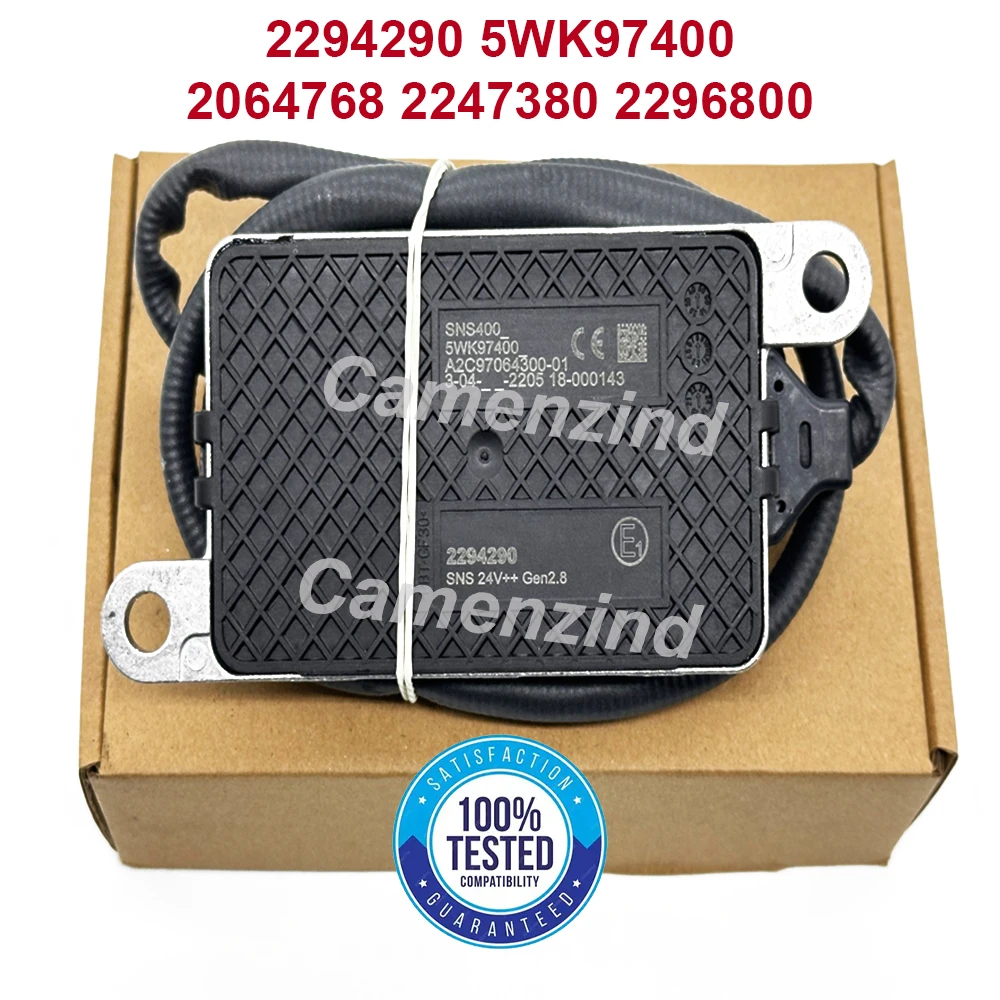 

High quality New 2294290 5WK97400 2064768 2247380 2296800 Front Nitrogen Oxide Sensor For Scania Euro 6 Truck