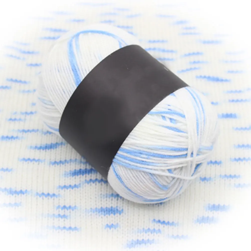 

5 Rolls Multicolor Gradient Wool Hand Knitting Yarn Crochet Cotton Blanket Baby