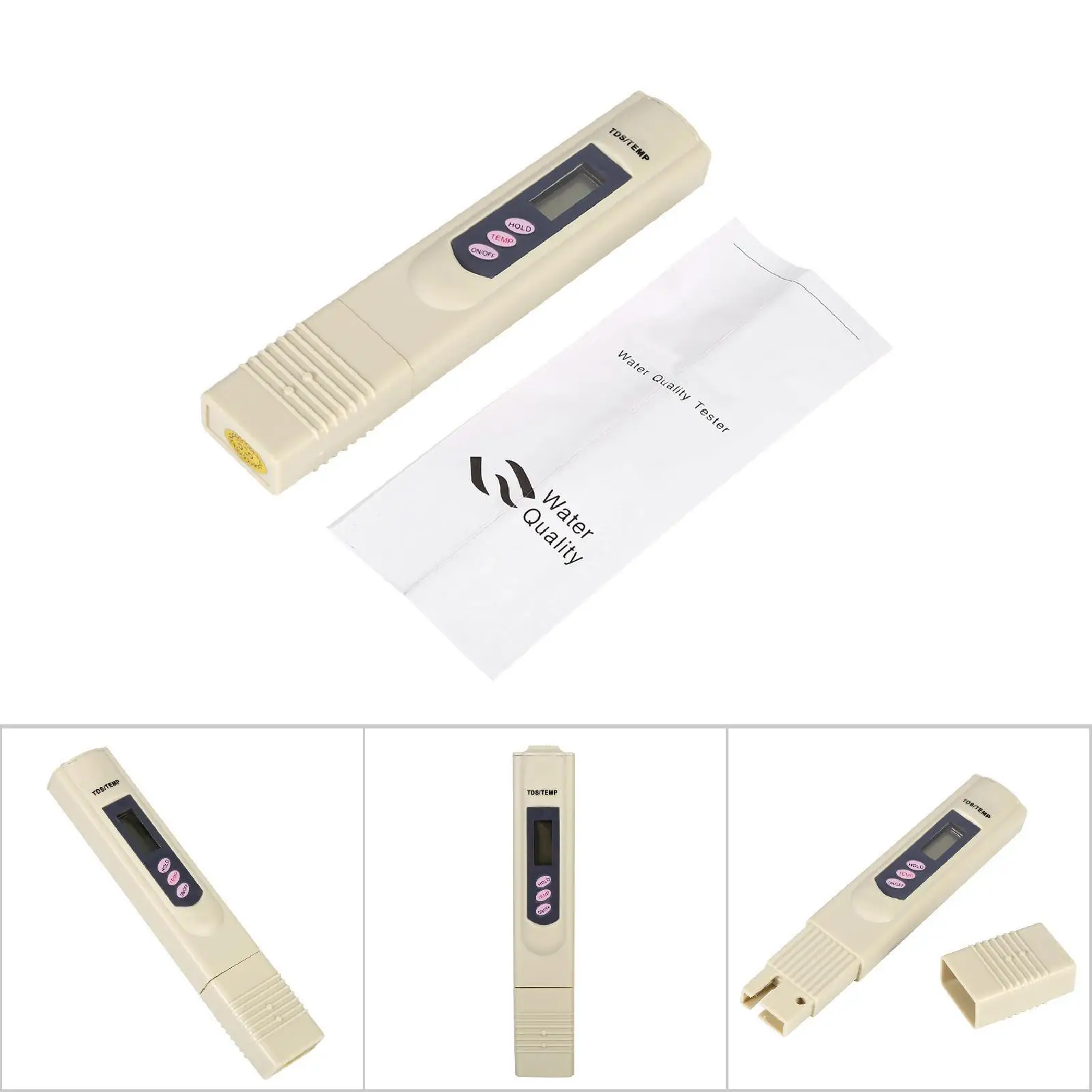 TDS Meter Tester 0~9990ppm Digital Water Quality Tester for aquarium Swimming Pool LCD Display Measurement Tool