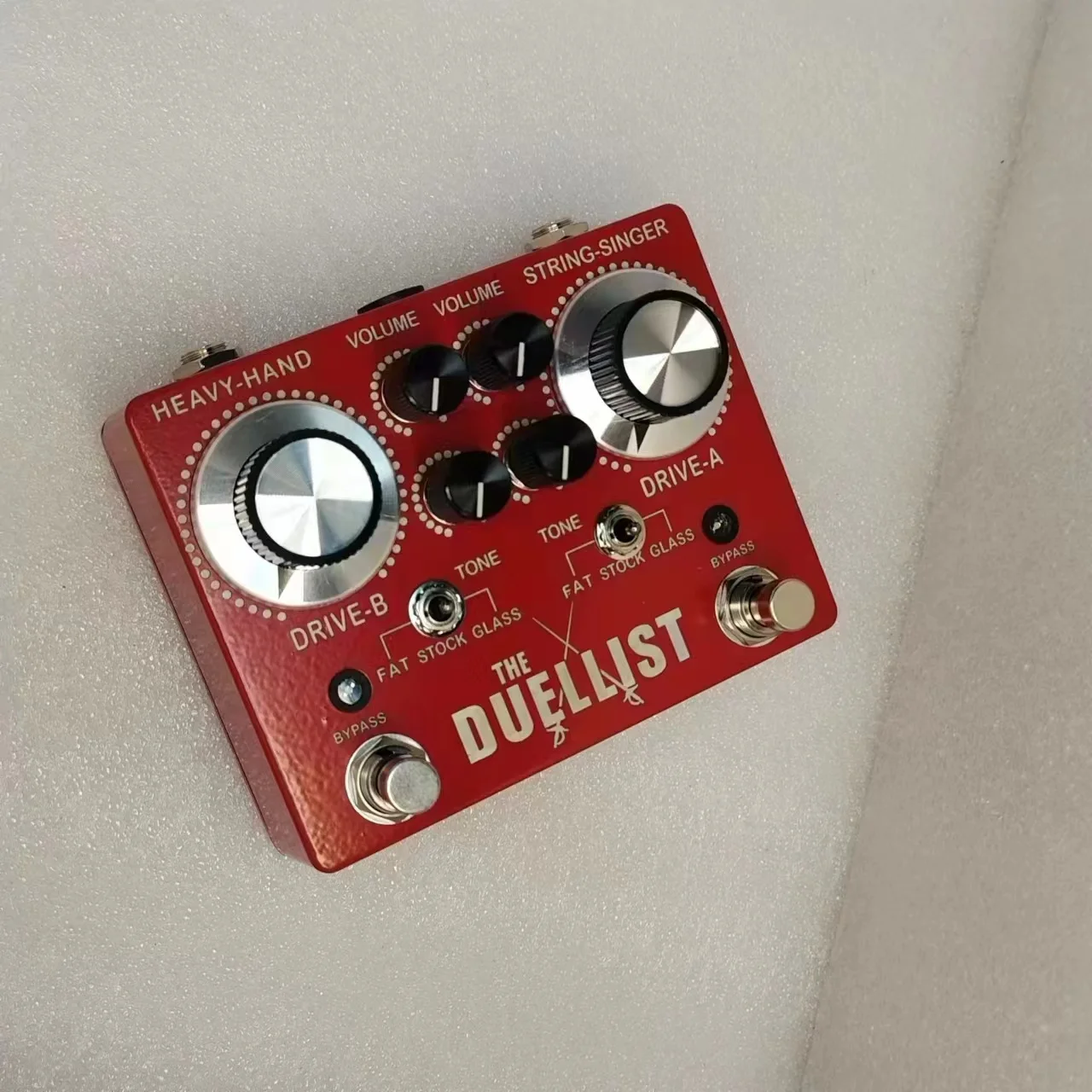 LILT King Tone Duellist Dual Channel Overload Distortion Guitar Pedal Manual Pedal True Bypass