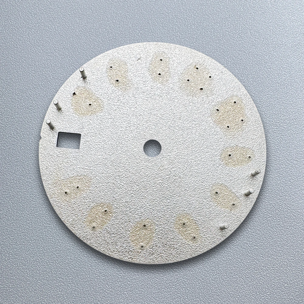 28.5mm S Logo Dial Suitable For NH35/NH36 Japanese Movement C3 Green Luminous High Quality CD Watches Modified Accessories