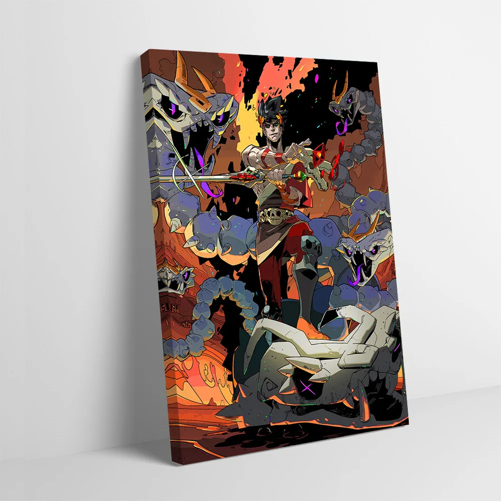 Hades Game Printing Poster Customizable Pictures Wall Art Canvas Painting for Decorative Paintings Room Decorating Interior the