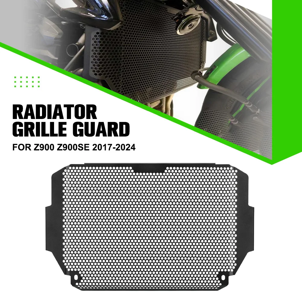 

FOR KAWASAKI Z900 Z900SE 2017-2018-2019-2020-2021-2022-2023-2024 Radiator Grille Guard Cover Protector Motorcycle Accessories
