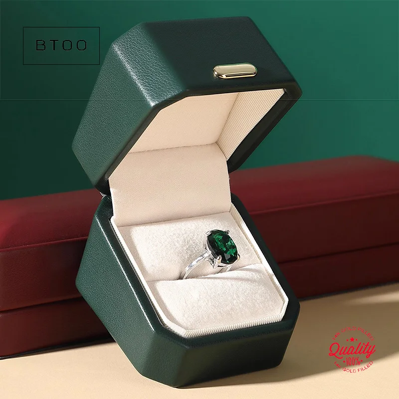 

Elegant Velvet Jewellery Gift Box Leather Ring Boxes for Proposal Ceremony Engagement Holder Wedding Day Red, Jewelry Box Set