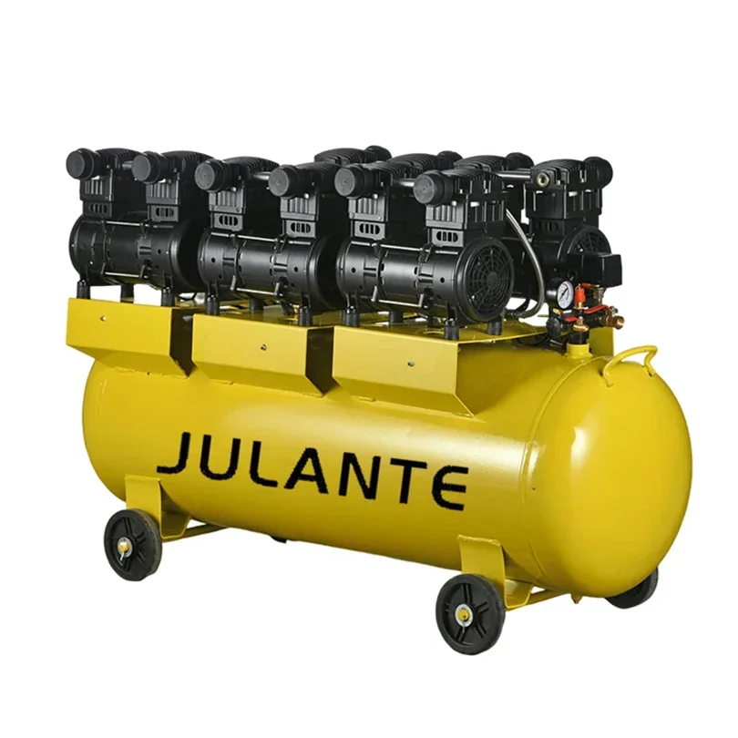 Silent Oil Free Industrial Compressors 8kw 320L 8bar 12.5bar 220v  air compressor machine