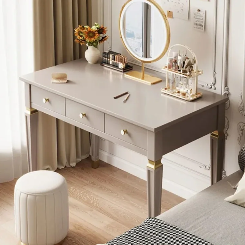 Strong Minimalist Durable Dressing Table Refined Smooth Distinctive Classic Dressing Table Mobile Toeletta Modern Furniture