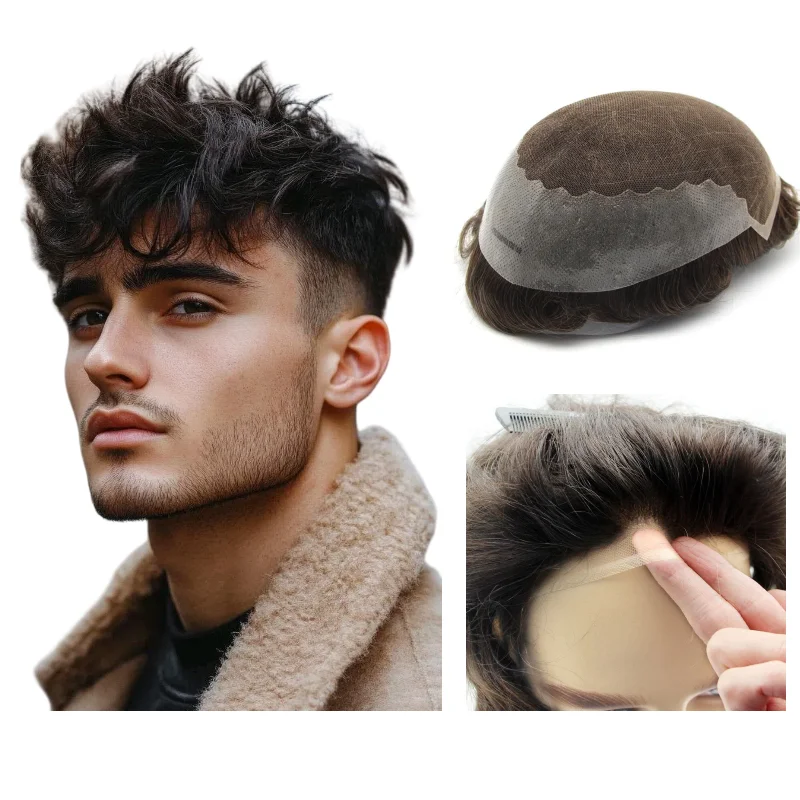 Q6 Toupee Human Hai… - image