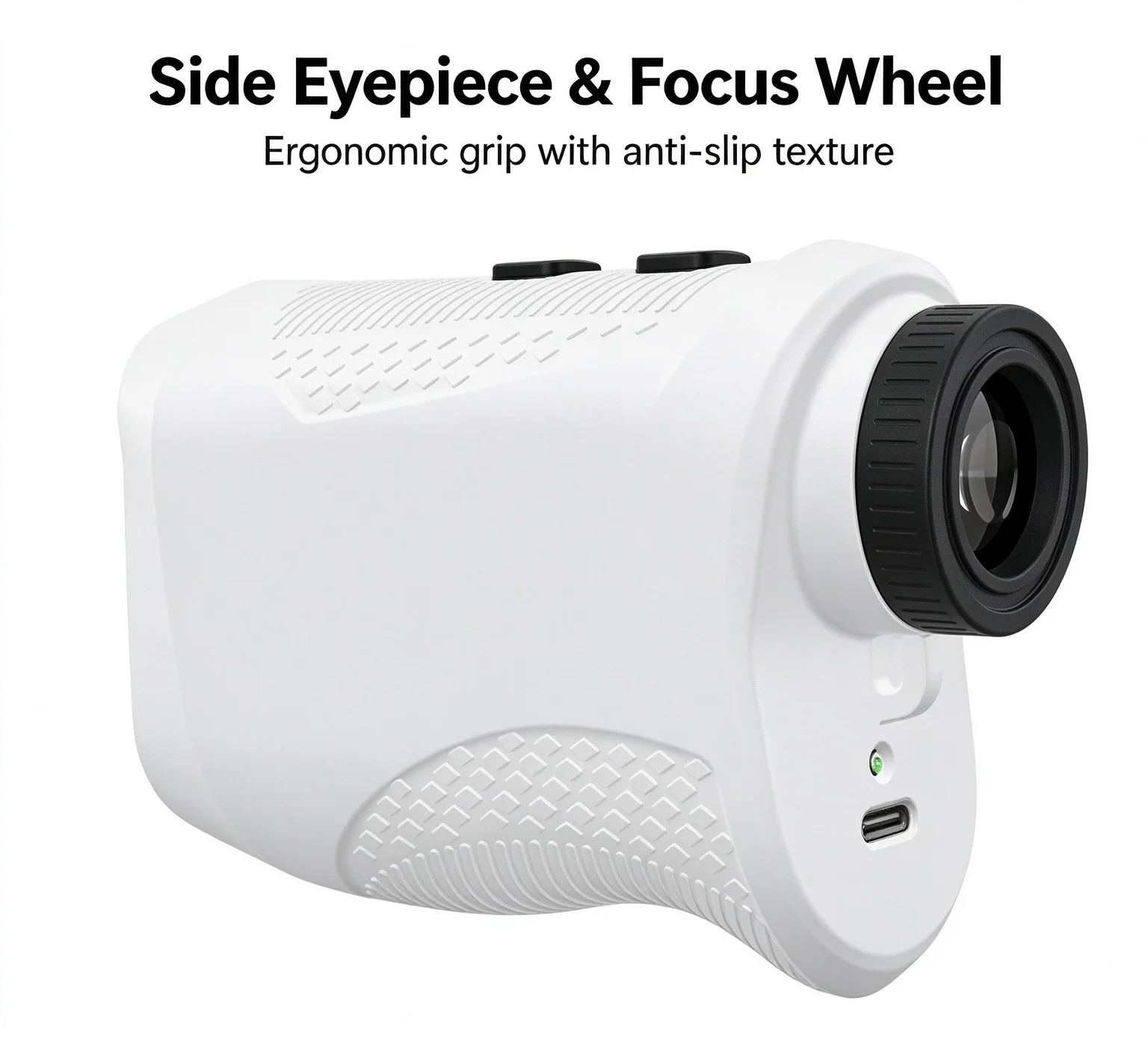 Golf Laser Rangefinder with Slope Compensation 7X Magnification Rechargeable Range Finder for Golf Hunting