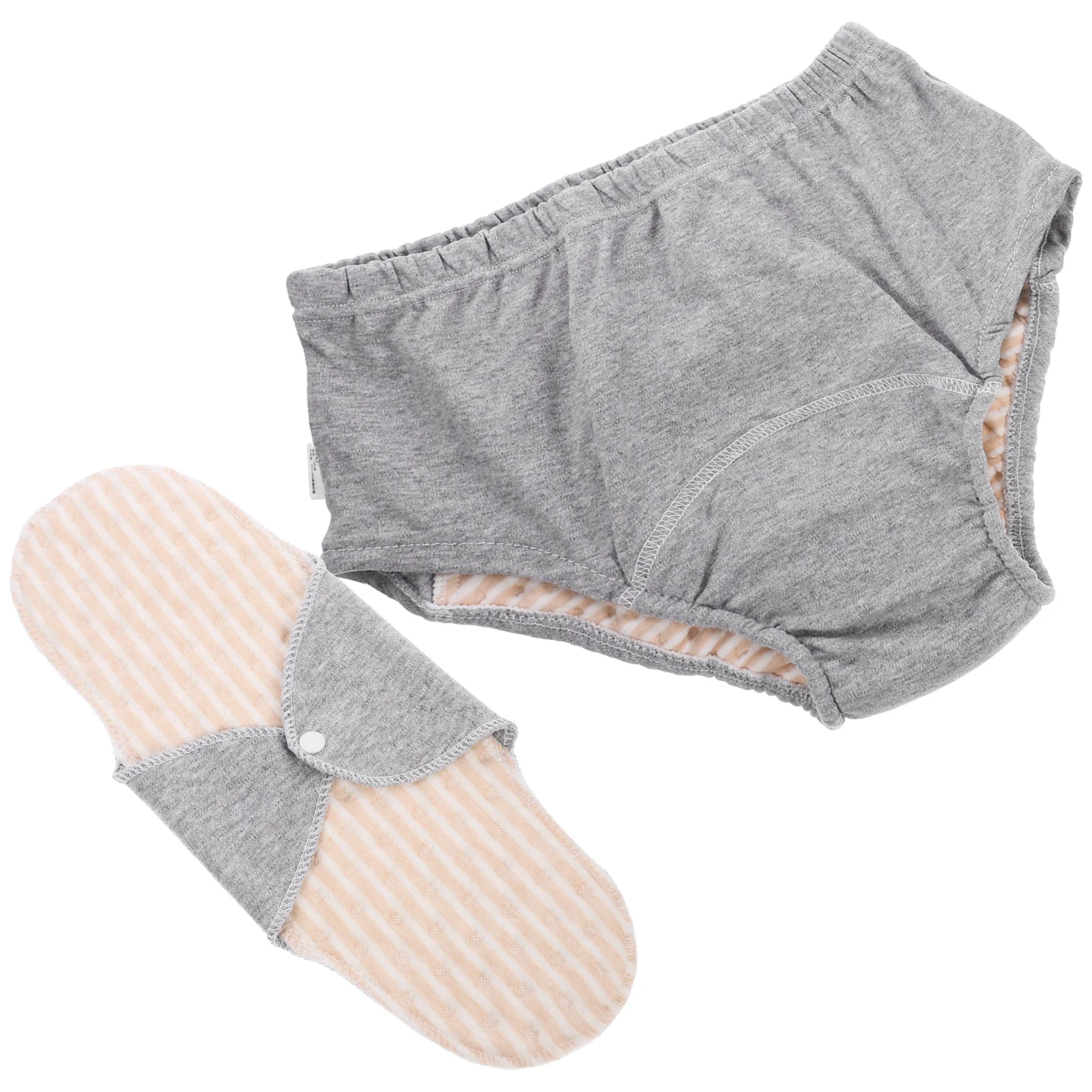 حفاضات قطنية لكبار السن قابلة للغسل وقابلة لإعادة الاستخدام ومضادة للتسرب للبالغين ملابس داخلية لسلس البول للعناية بالمستشفى وكبار السن #6