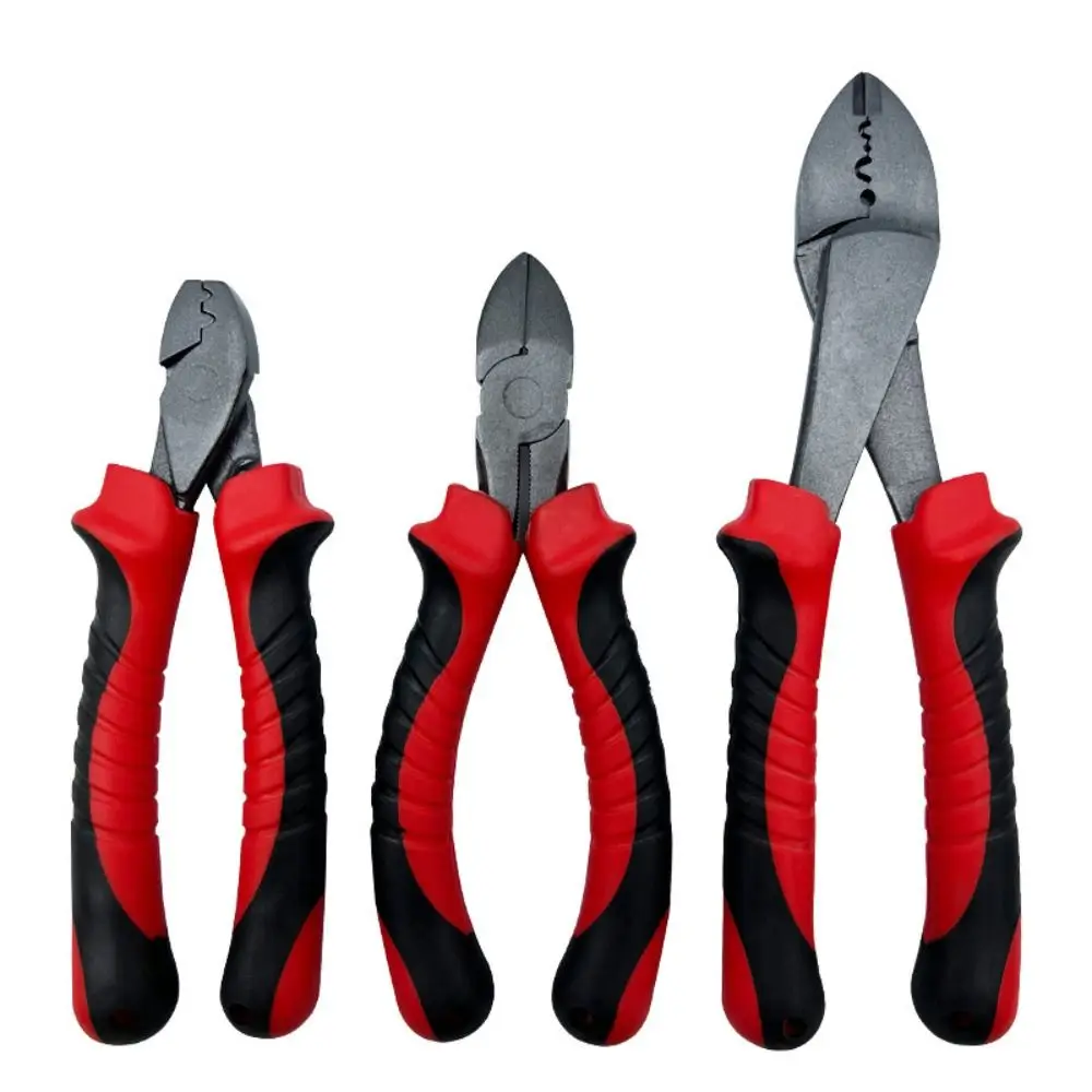 

Multifunctional Fishing Crimping Pliers Crimp Sleeves Hand Tools Fishing Plier Rubber Handle Durable Fishing Wire Crimping Tools