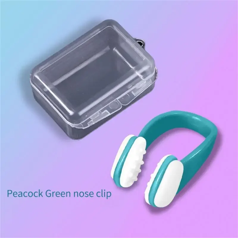 Swimming Nose Clip Soft Silicone Earplugs Swimmer Unisex Nose Clip Waterproof Swim Accessories for Kids Adults Water Sports