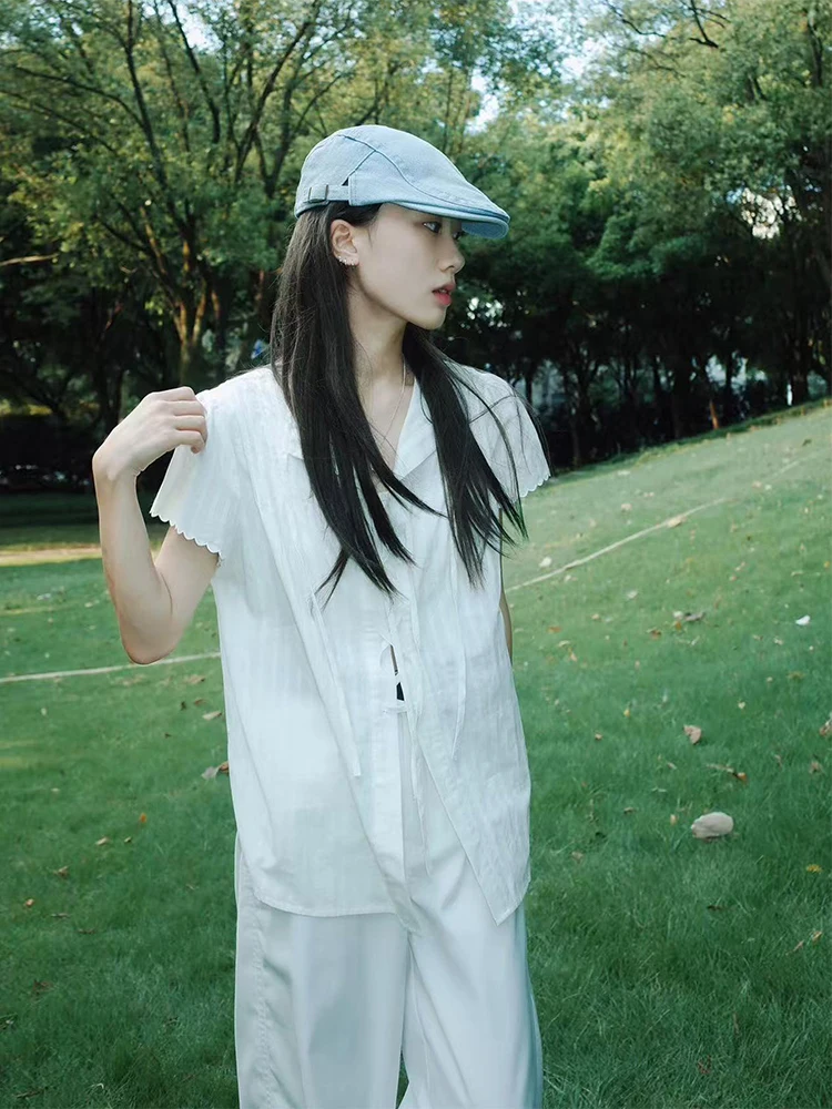 

Новая женская летняя рубашка в японском ретро-стиле с коротким рукавом, свободного кроя, с цветочным принтом, тонкая, как кардиган, верхняя одежда