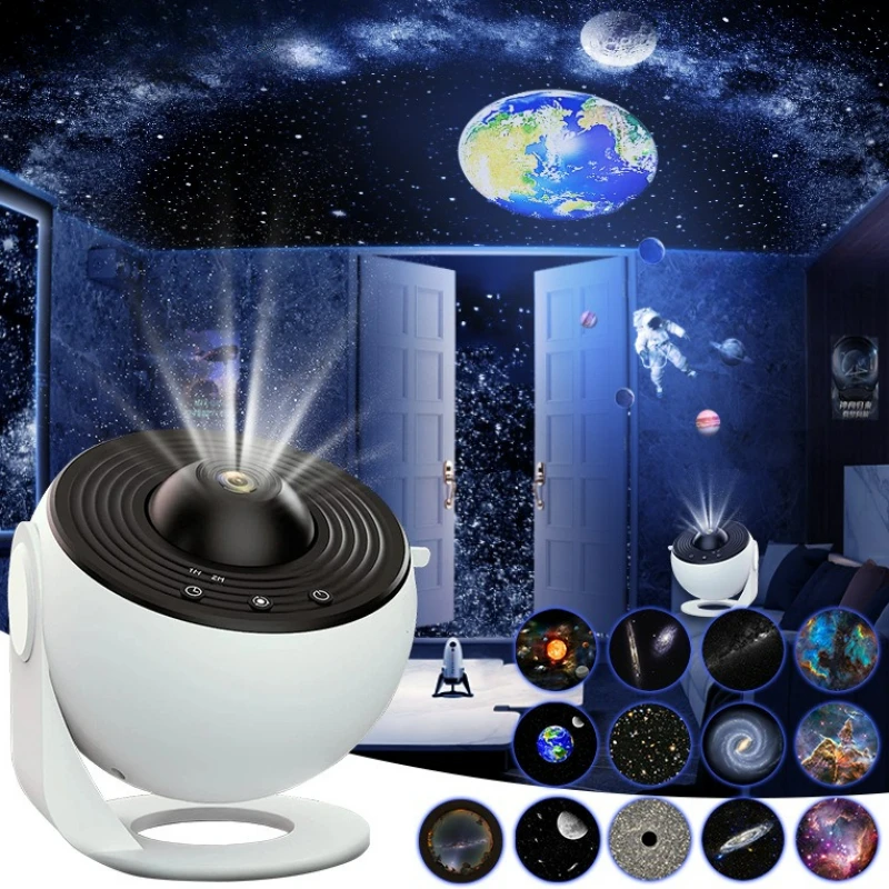 

Galaxy Projector Starry Sky Projector 360 ° Rotating Planetarium Light Decoration Children's Bedroom Valentine's Day Gift