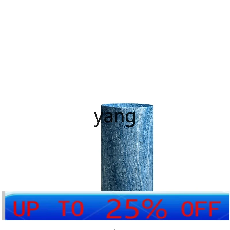 LTT integrated floor-to-ceiling blue art wash basin designer creative vertical wash basin