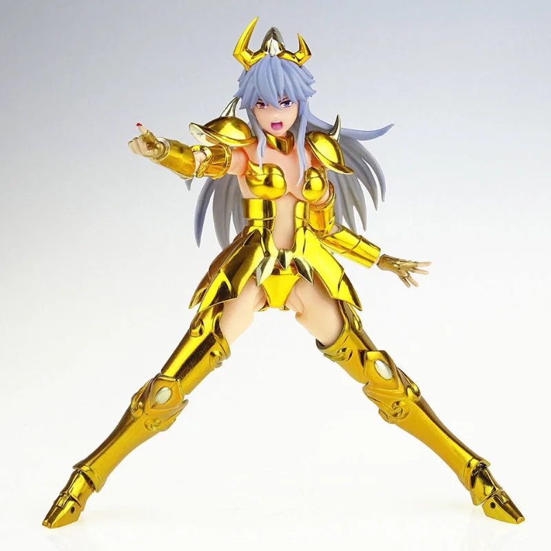 

In Stock GT Sacred Covenant Female Scorpio Alloy Gold Cloth Fighter Myth Model Ex-Scorpio Chara Tin Action Figure Gift