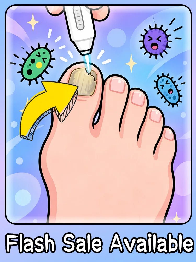 Bring a neat glowing appearance to dull hazy toenails via grooming that improves tone, surface grain and nail luster
