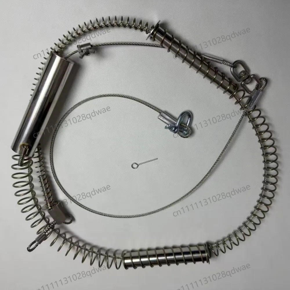 1PC Stronger Spring For the Wild Boar Trap Fox Mouse Trap Replacement With Nuts Diameter 5 MM