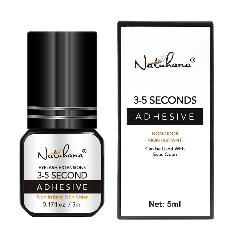 NATUHAHA 5ML Klej do rzęs Hurtownia 0.5S Szybkoschnący przezroczysty klej do rzęs Przechowywanie Sztuczne przedłużanie rzęs Klej do narzędzi do makijażu — zdjęcie 7
