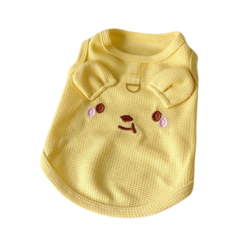 Dog Clothes for Small Dogs Thin Cute Dog Vest Puppy Clothes Breathable Chihuahua Clothes Cat Vest Pet Supplies - view 5